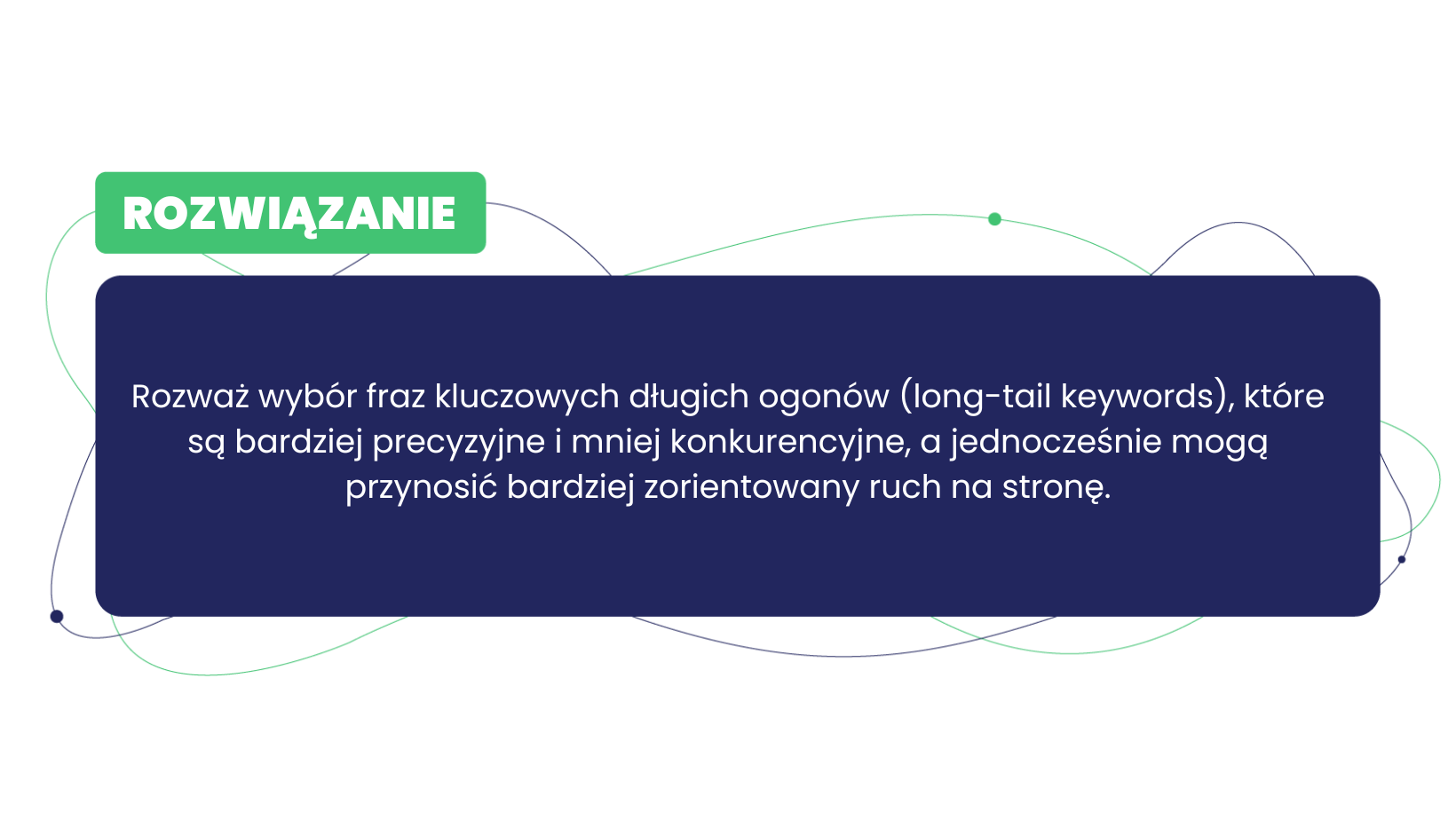 Słowa kluczowe - najczęstsze błędy - rozwiązanie dla ograniczania się do jednego słowa kluczowego.