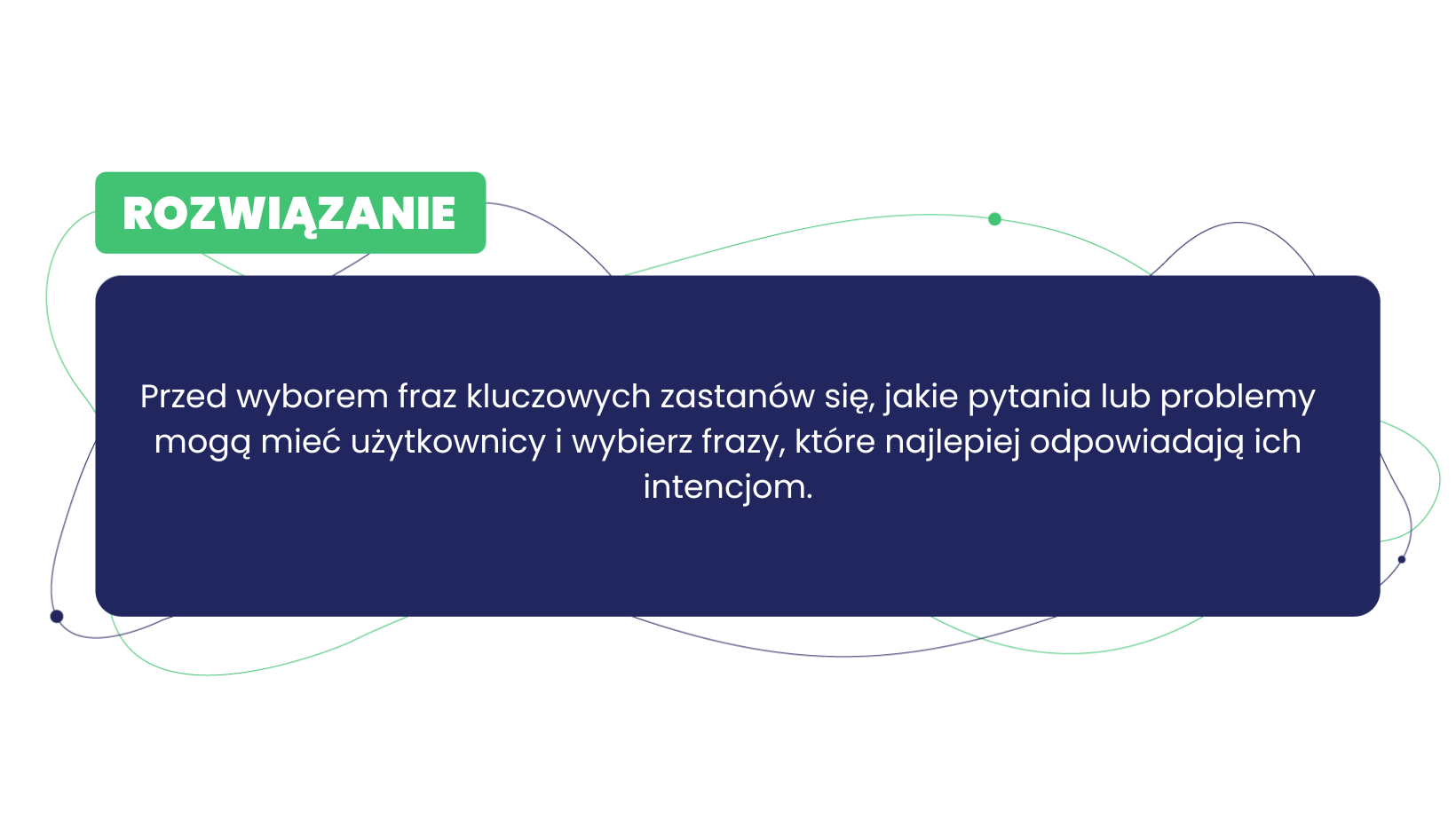 Słowa kluczowe - najczęstsze błędy - rozwiązanie dla ignorowania intencji wyszukiwania.