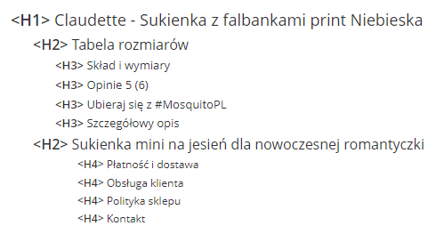 header structure on mosquito-skleplep.pl product page