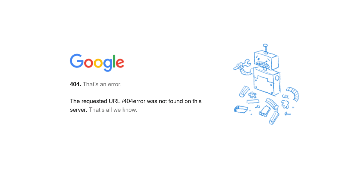 Error 404 and other 400s, 500s. What is your browser trying to tell you?