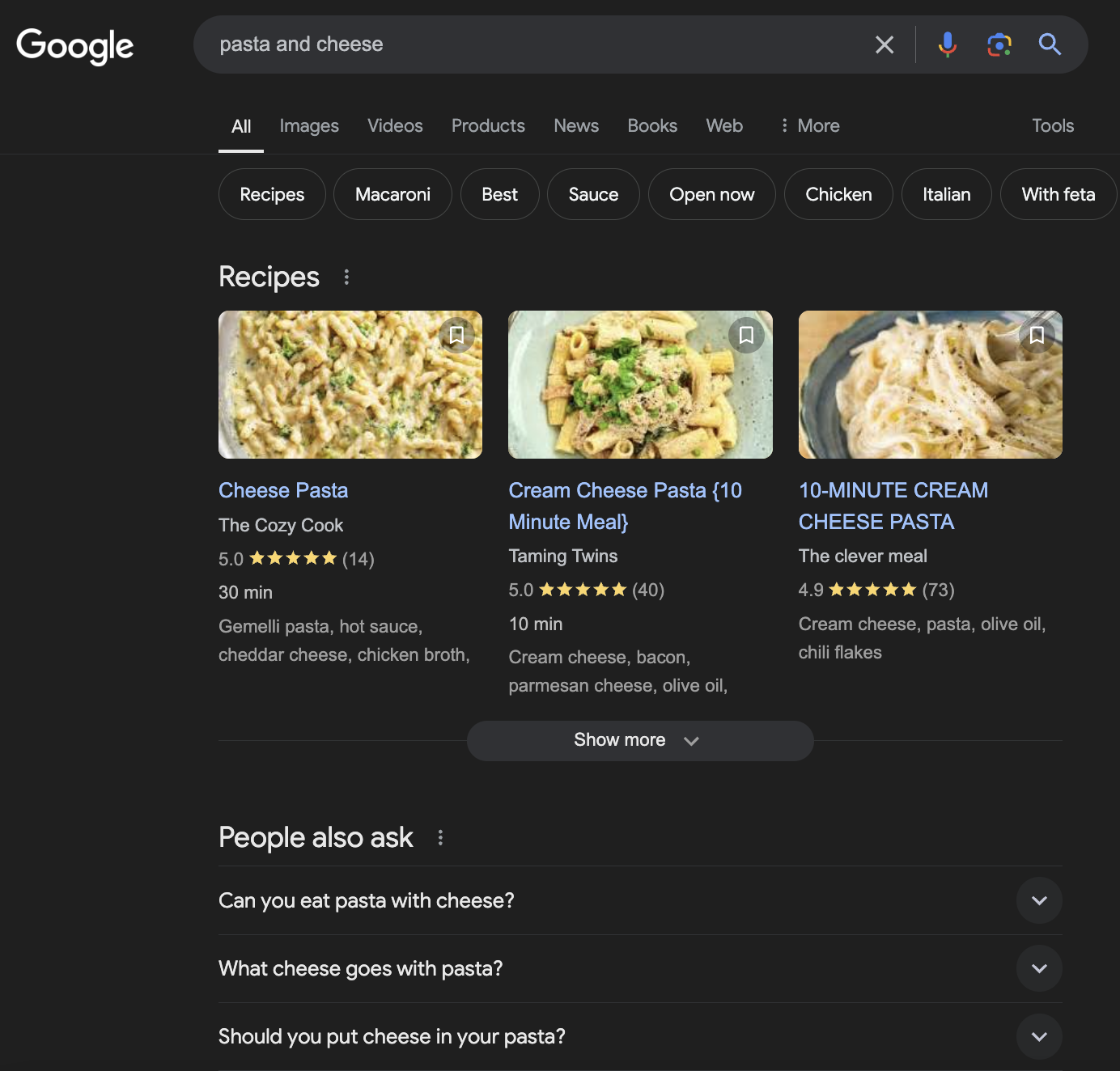 search intent_screen from Google