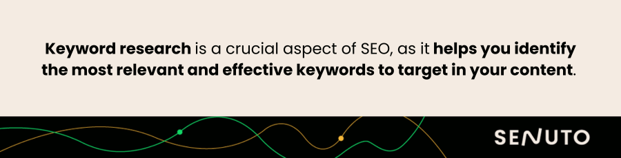 The Importance of Keywords in SEO. Role of keyword research